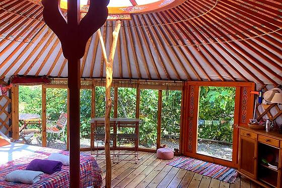 YURTA EN ESPACIO ACOGEDOR E INTIMO - photo 4