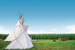 Les tipis de Bayot